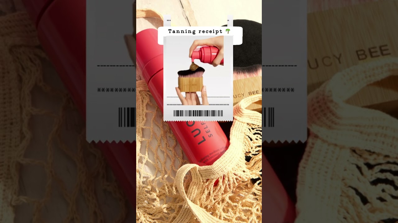Flawless Natural Fake Tan with Self-Tan Mousse, Mitt & Kabuki Brush | Lucy Bee