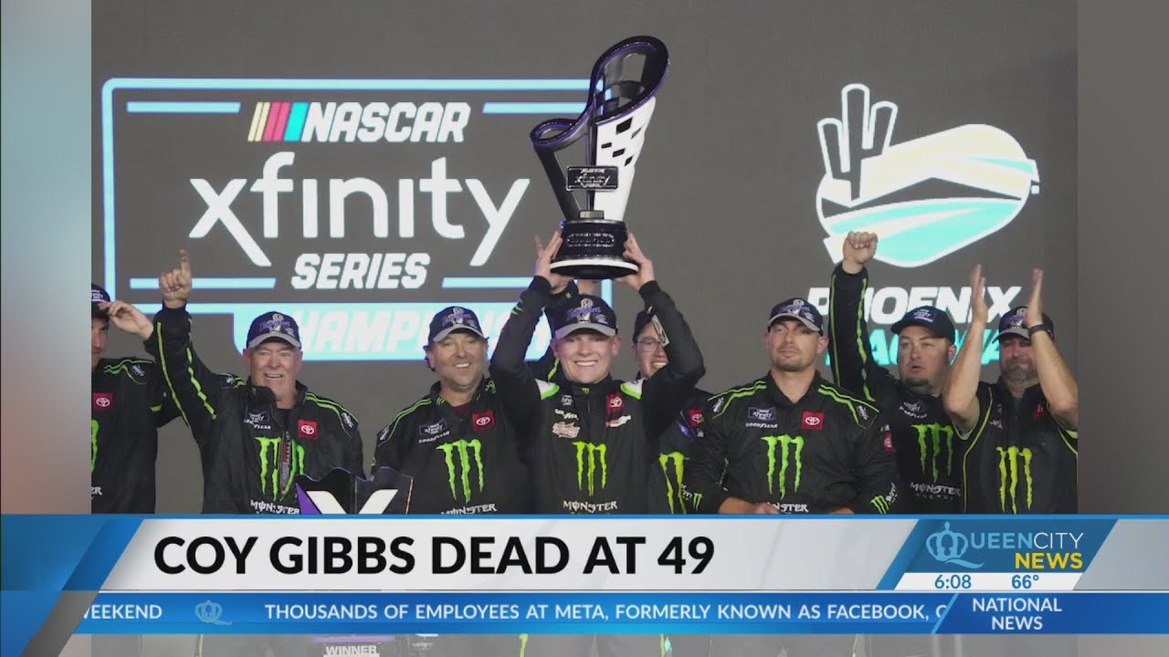 Coy Gibbs, son of NASCAR legend and father of Xfinity Series title winner, dies