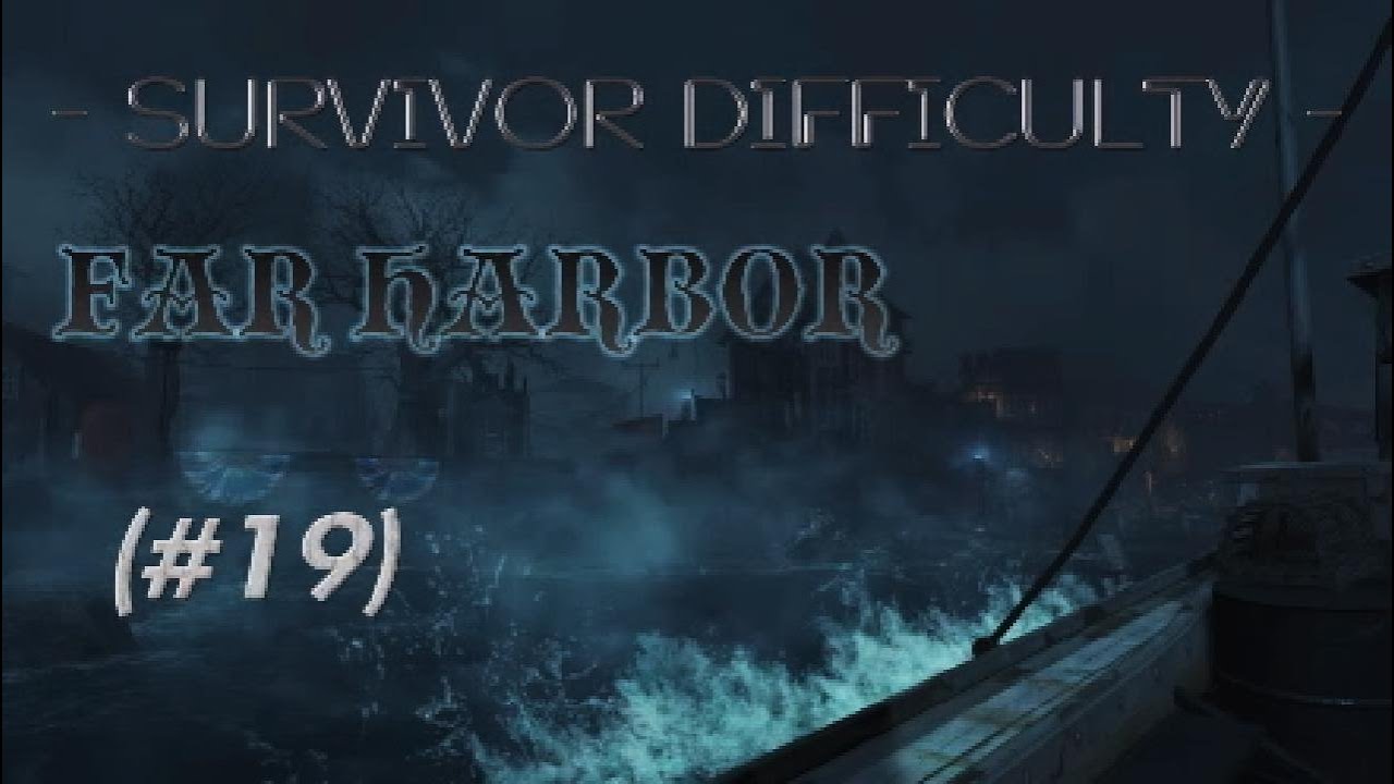 F4: Far Harbor #19 (SURVIVOR DIFFICULTY) - PS5 4K/60FPS/HDR - (Fast Reboot) Walktrough no commentary