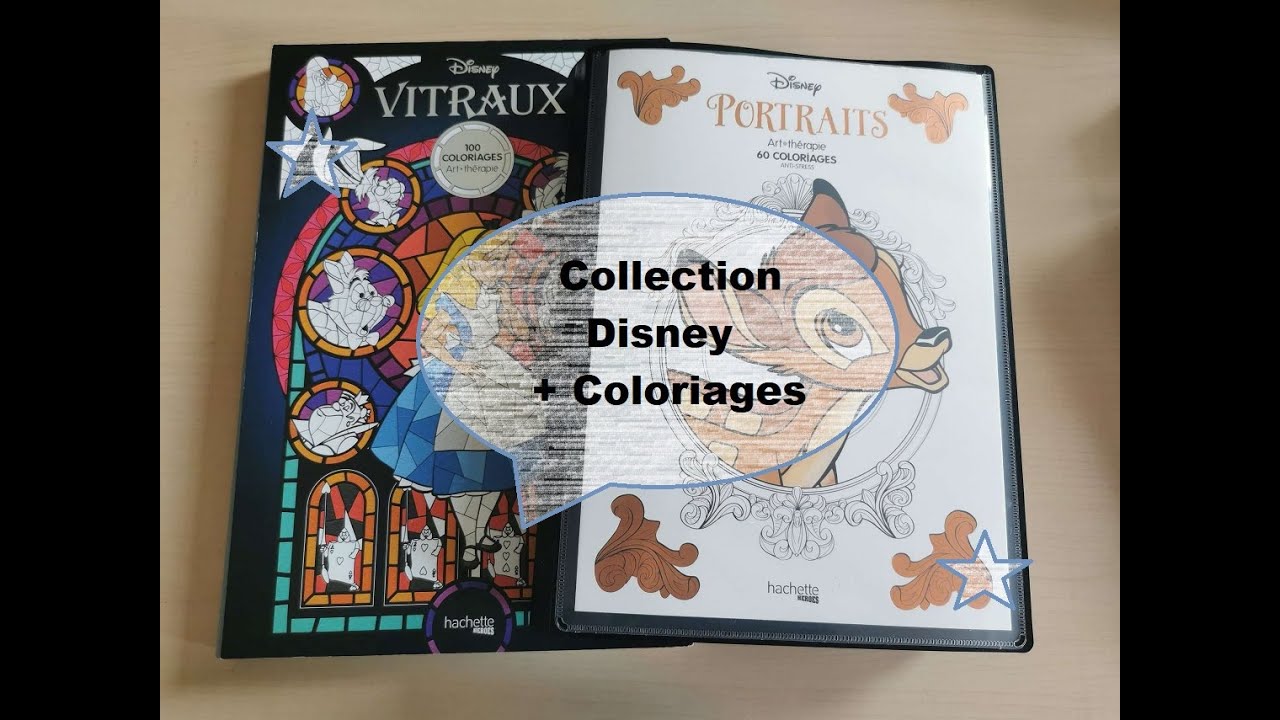 📔 Ma collection complète Disney + Coloriages réalisés