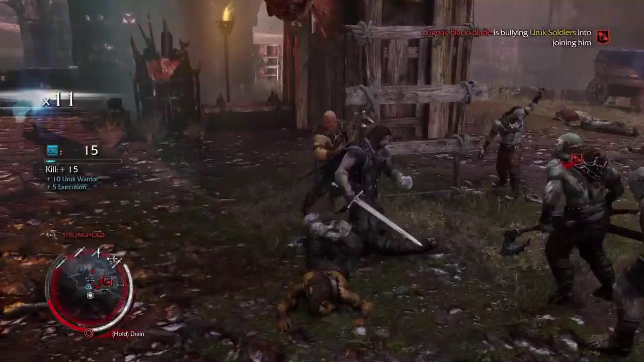 Shadow of mordor small fight
