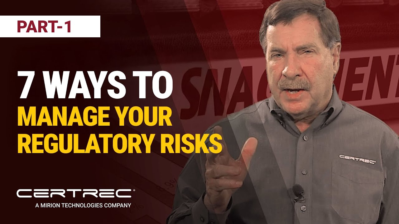 7 Effective Ways to Manage YOUR Regulatory Risk | Compliance Strategies