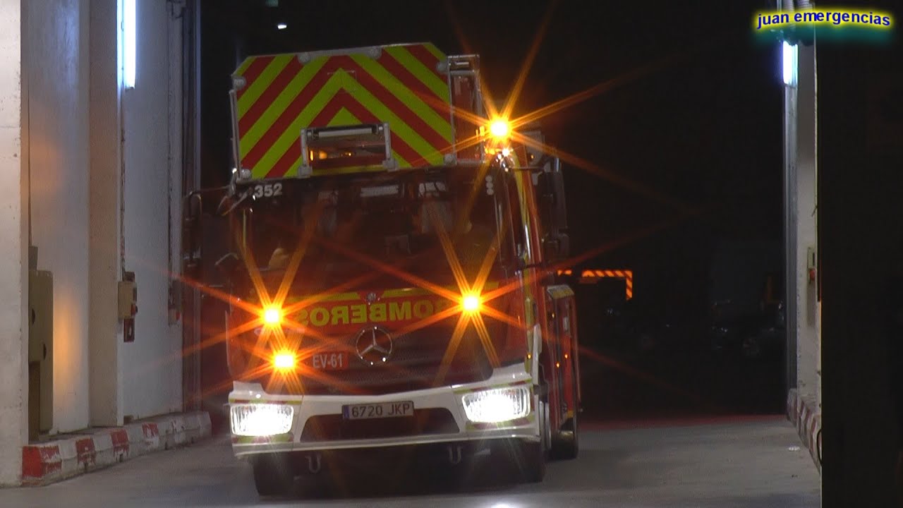 Mercedes Atego. Bomberos del Ayuntamiento de Madrid (EV-61)