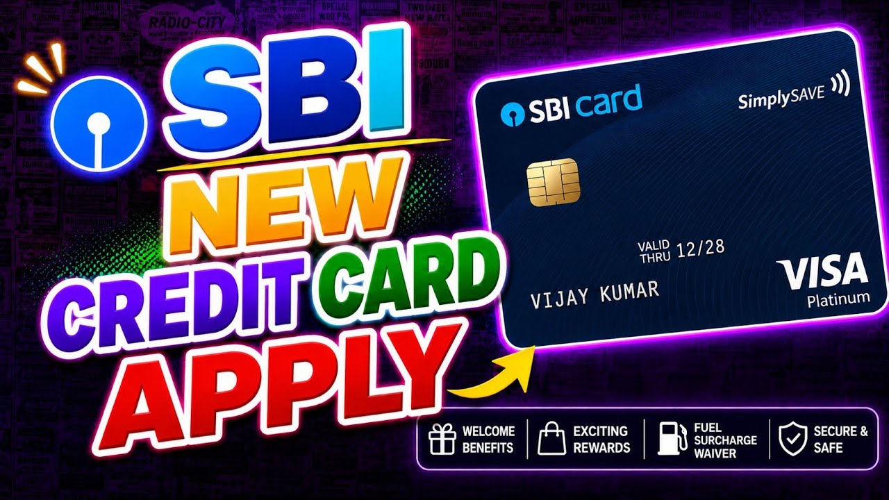 SBI Credit Card Apply Tamil | How To Apply SBI New Credit Card