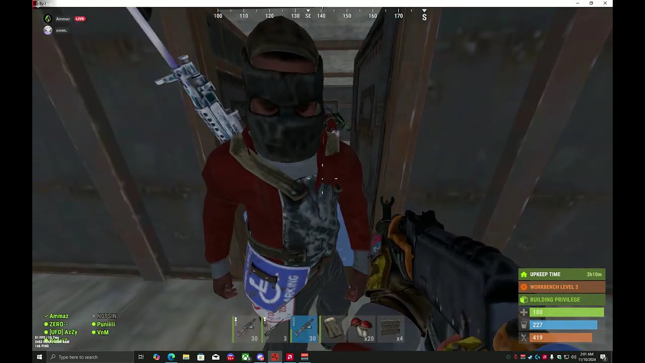 Rust Unraidable Base | Clan | UFD | vs | SIS clan | DTS