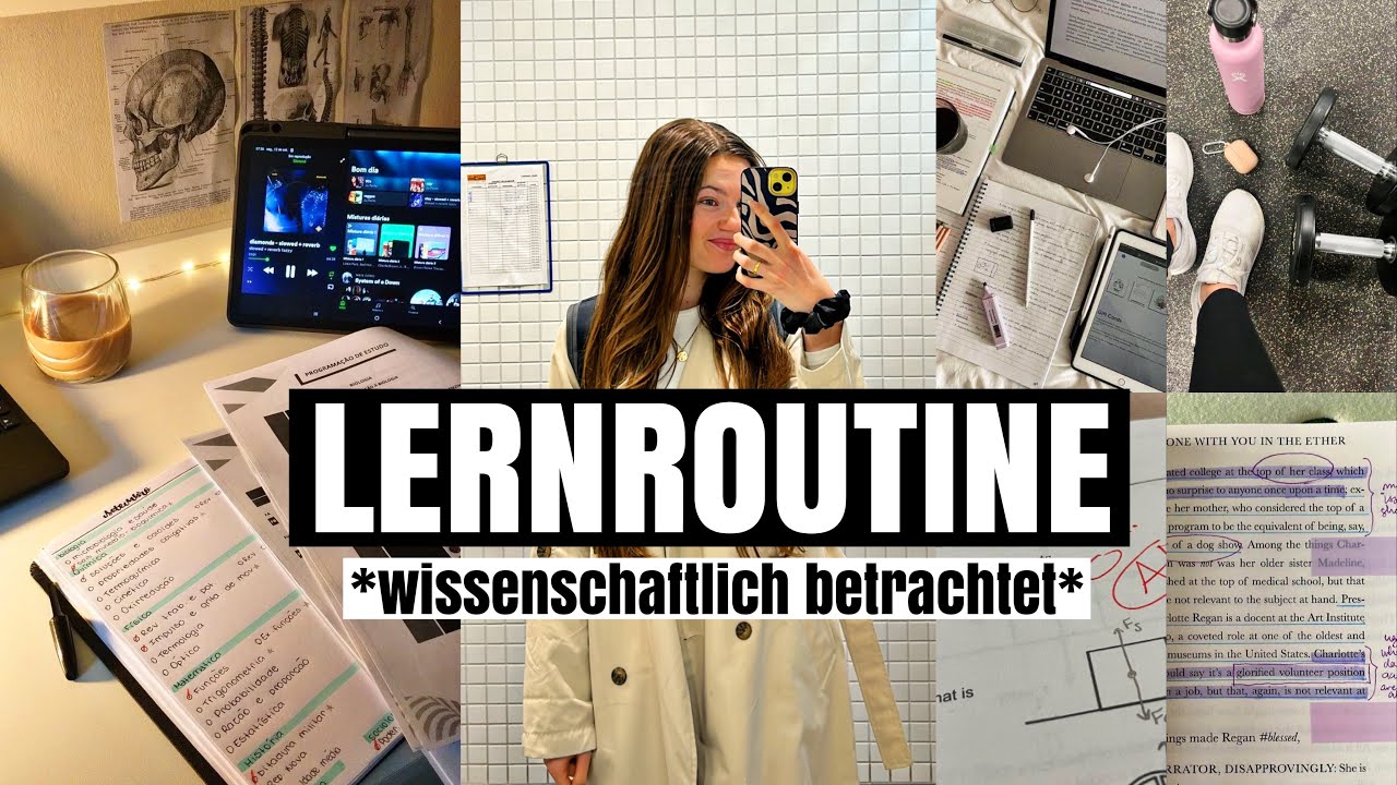 Die LERNROUTINE f&uuml;r mehr Motivation & gute Noten?📚