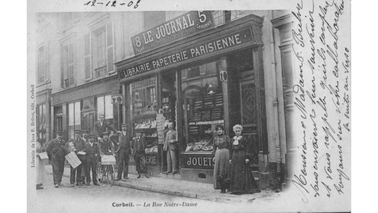 CORBEIL-ESSONNES au début du siècle en cartes postales (Diaporama)