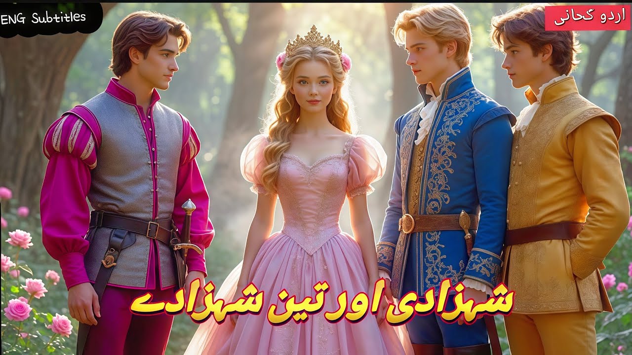 Princess👸 and the three princes | hindi fairy tales #hindistories #bedtimestories 