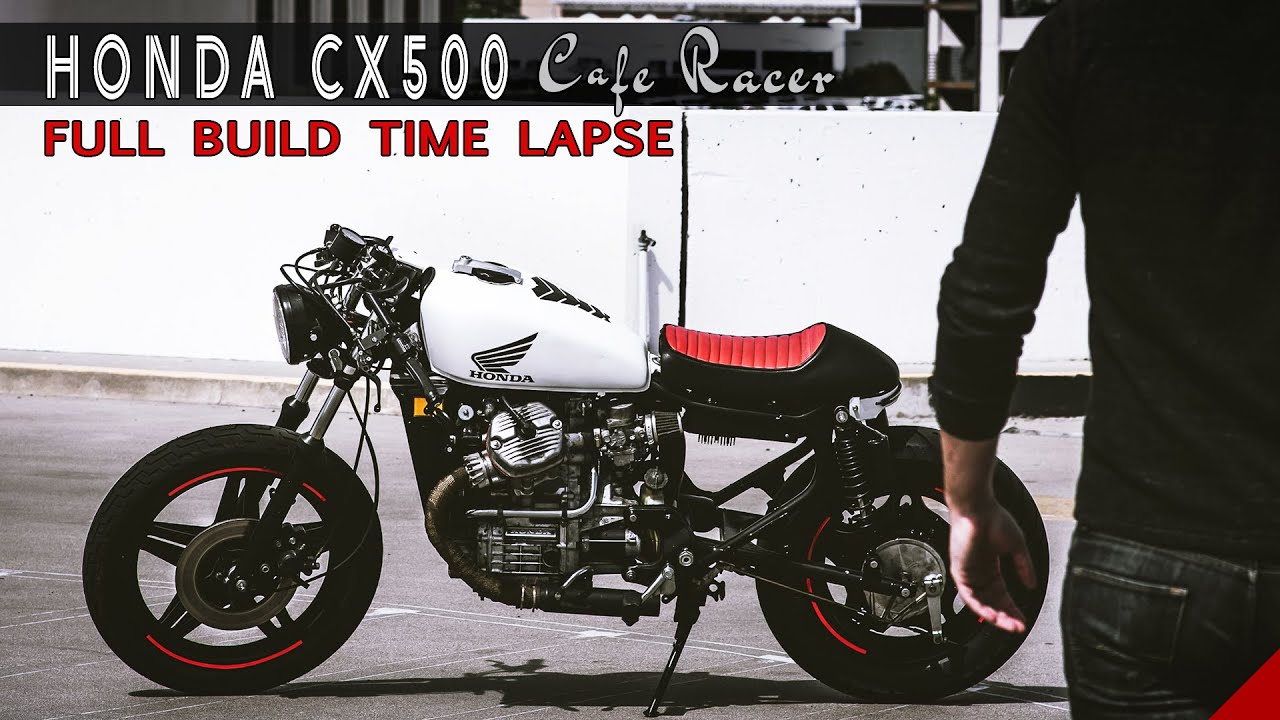 Honda CX500 Cafe Racer Build START TO FINISH Time Lapse