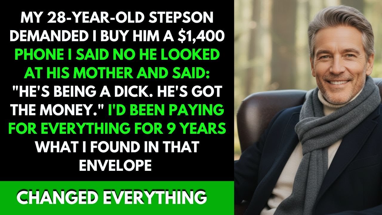 My Stepson Is 28, Won't Work — Texted: 'Buy Me A $1,400 Phone.' So I...