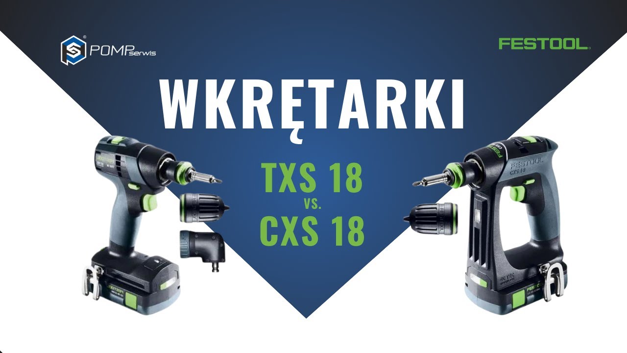 Wielkie starcie: wiertarko-wkrętarki TXS 18 vs. CXS 18