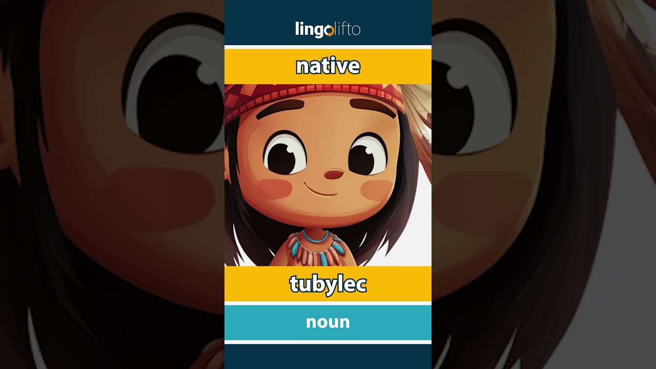 🇬🇧🇵🇱 native - tubylec : learn English : Uczmy się angielskiego : vocabulary builder