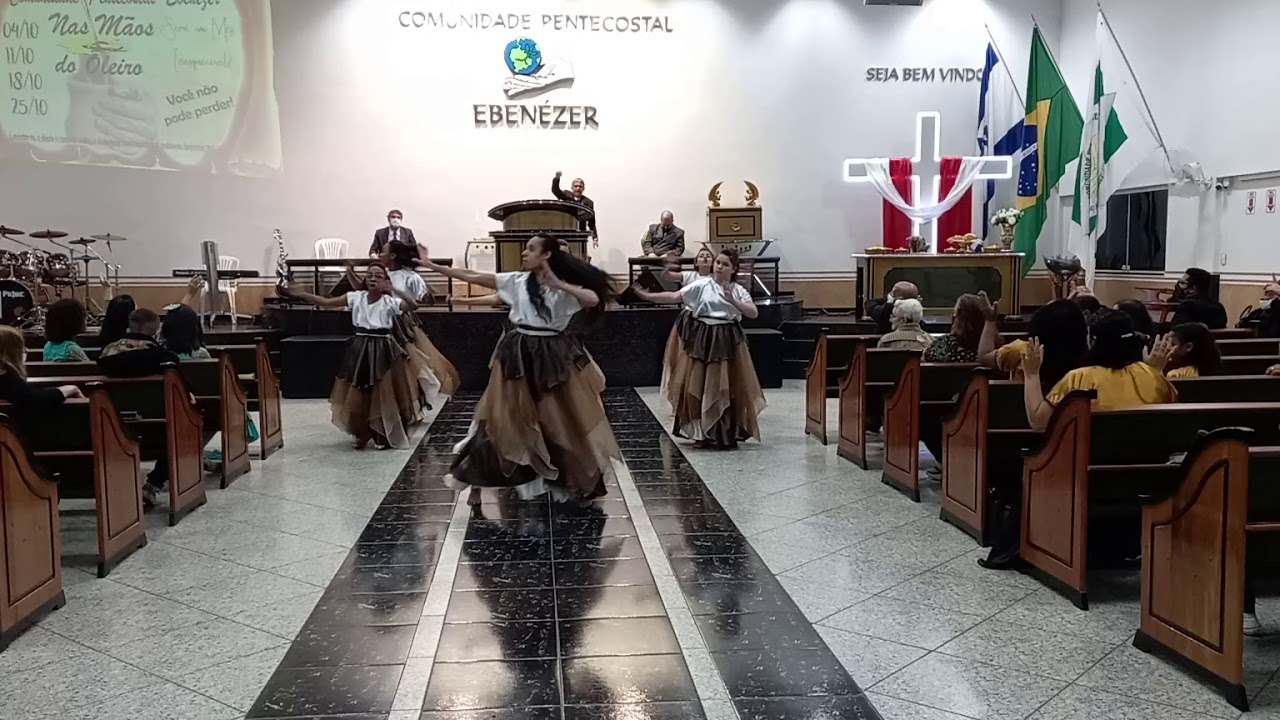 Coreografia Labaredas de Deus Profetas da dança | caco ainda é vaso