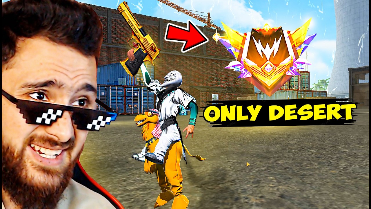 I Pushed to Grandmaster with ONLY DESERT EAGLE 😱