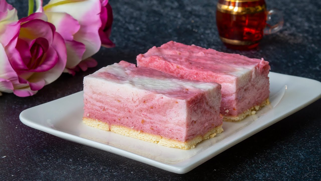 Йогуртовый торт с малиной 😍
