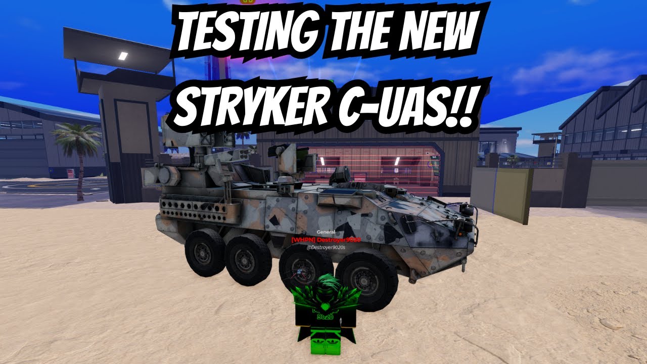 ИСПЫТАНИЕ НОВОГО STRYKER C-UAS В WAR TYCOON