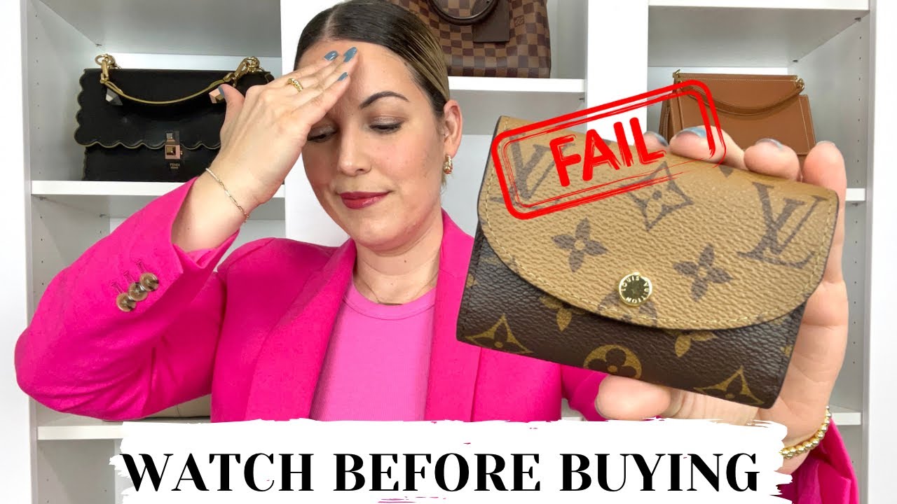 NEW RELEASE LOUIS VUITTON ROSALIE COIN PURSE 👛 completely new wallet - is the back pocket worth it?