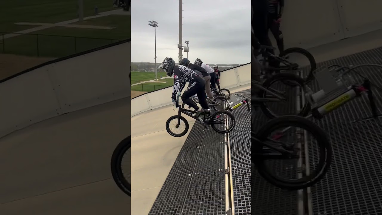BMX Gate Start - Full Process 🚦🚲 #bmxrace #bmxracing #bmx #cyccycle ng le