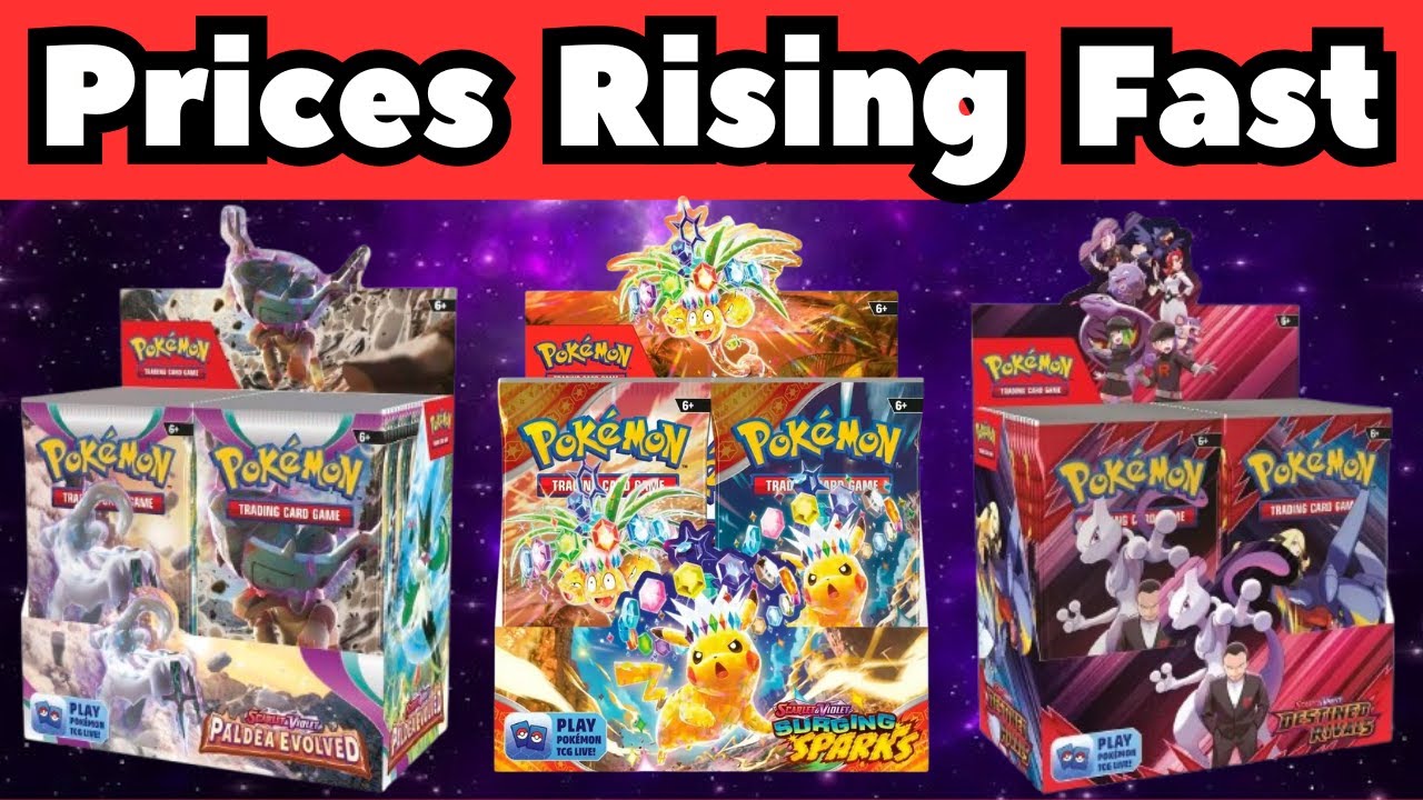 Pokémon Scarlet & Violet Booster Box Prices Are Surging in 2026