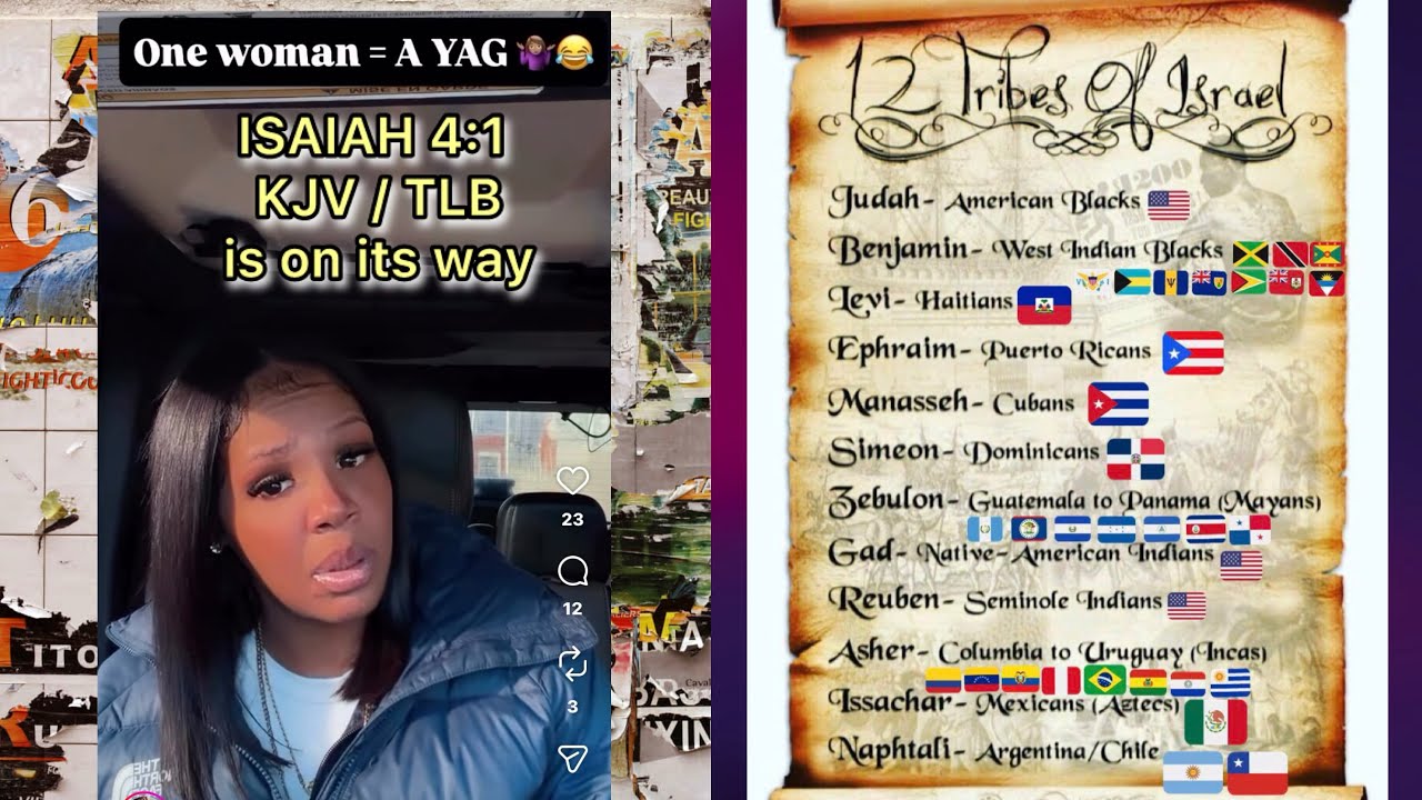 ISAIAH 4:1 KJV is on its way | Eve says a ‘one-woman-man’ is a “YAG” 