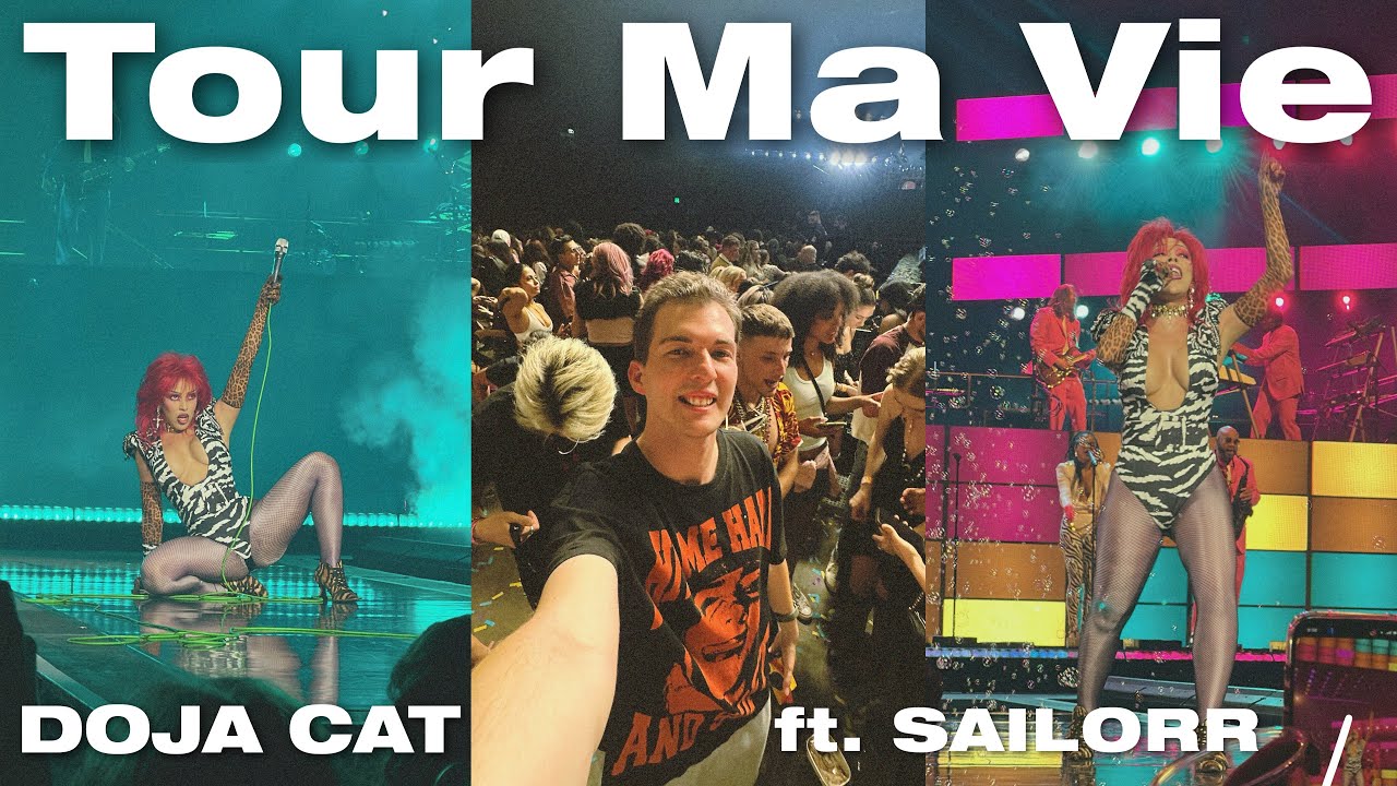 Влог концерта Doja Cat Tour Ma Vie (ft. SAILORR) | Сидней N1 🌹