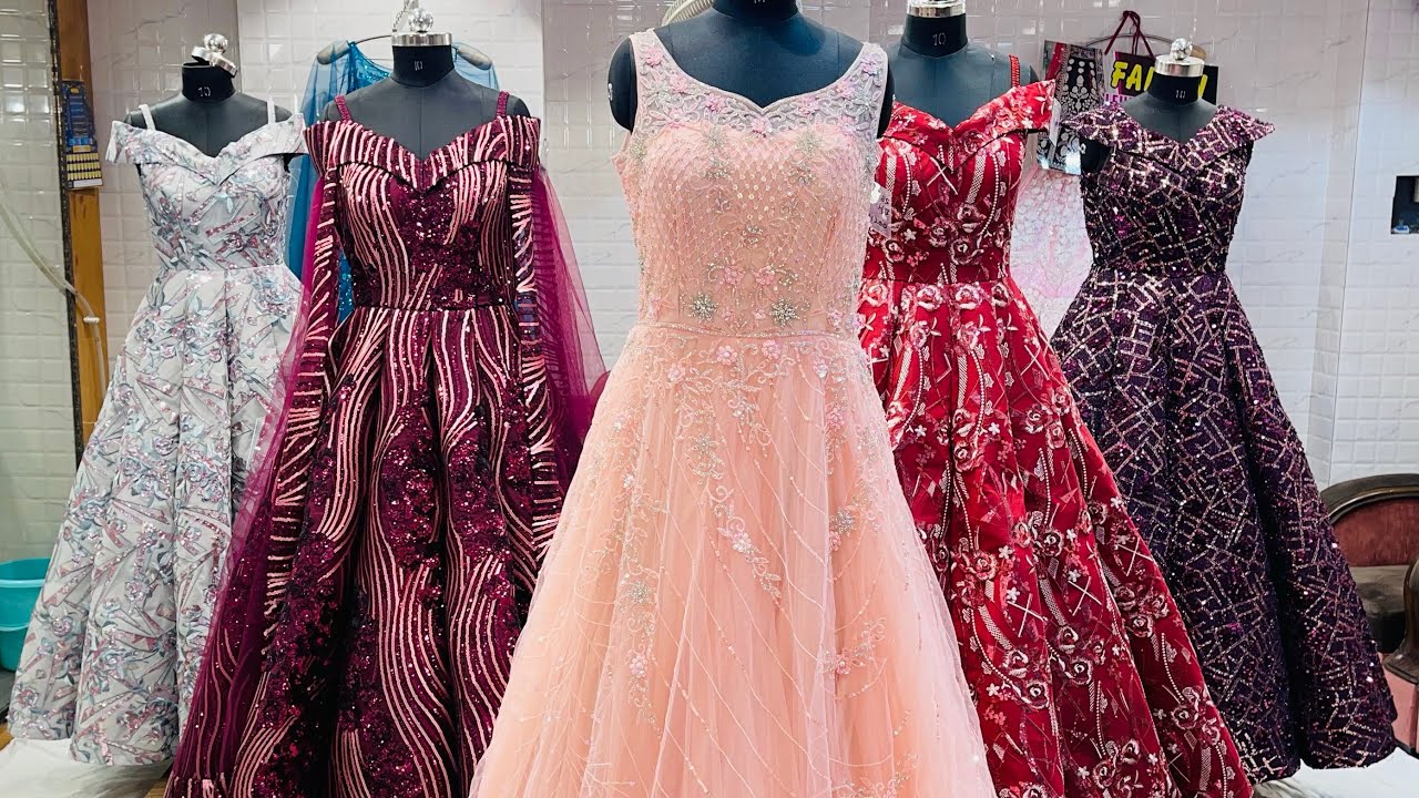 Best Ball Gowns Design in Chandni Chowk || Premium Lehenge Collection in Chandni Chowk
