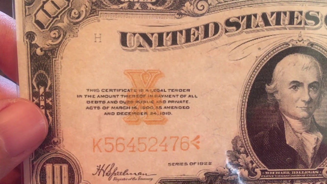 Top 10 $10 notes