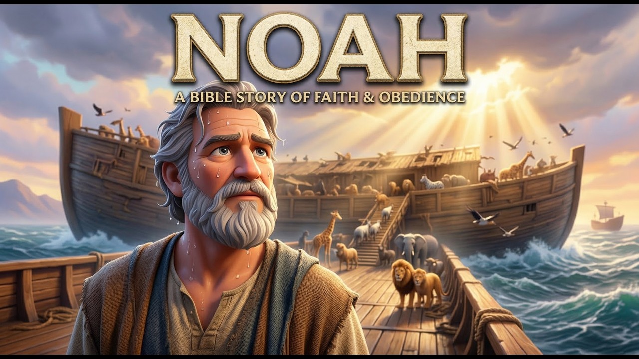 Noah and The Flood - 5 Minute Animated Bible Story