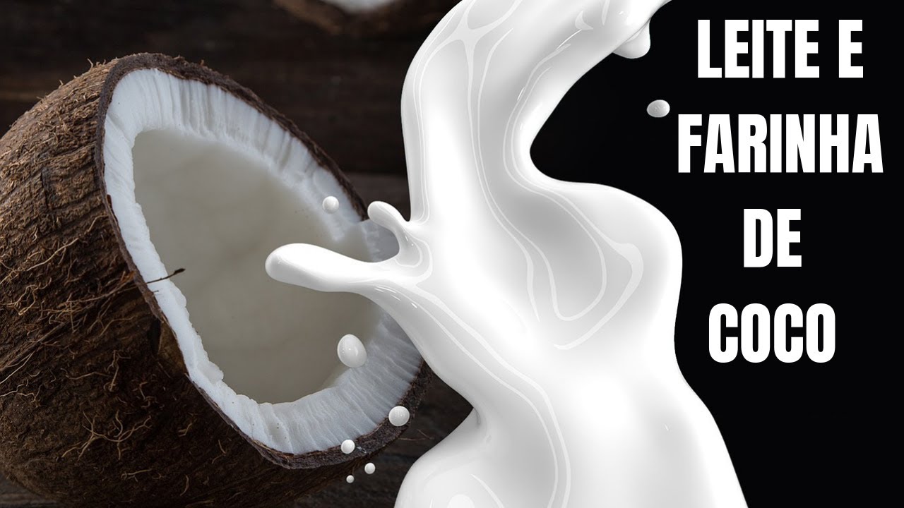 Como fazer Leite de Coco, Farinha de Coco e Creme de Coco | Senhor Tanquinho