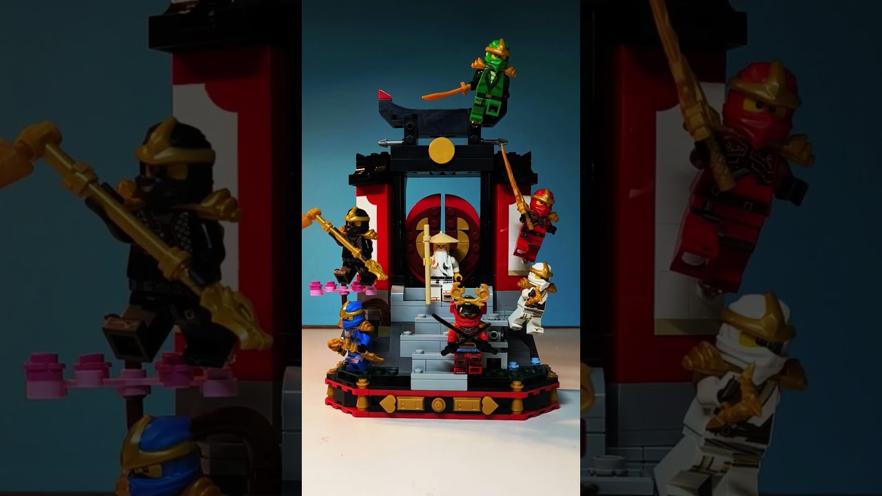 Jak ulepszyć zestaw LEGO Ninjago ozdoba z postaciami ninja #shorts #legoninjago #lego