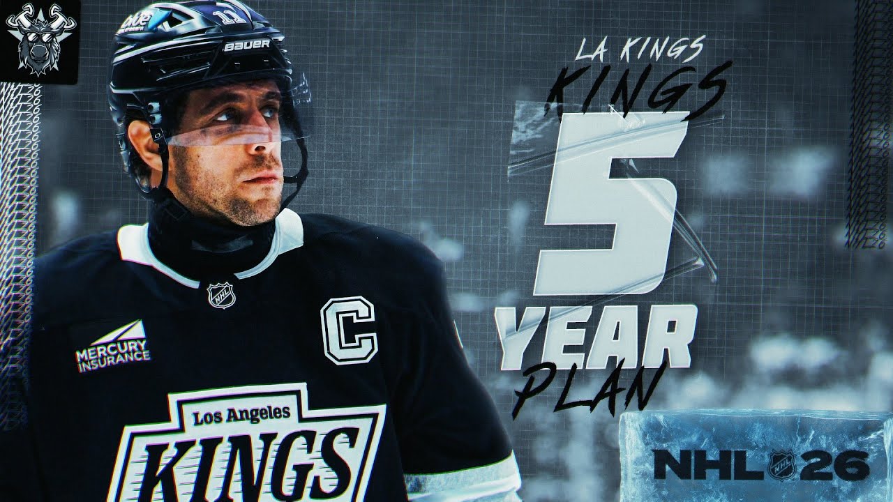 5 Year Plan LOS ANGELES KINGS FRANCHISE in NHL 26!