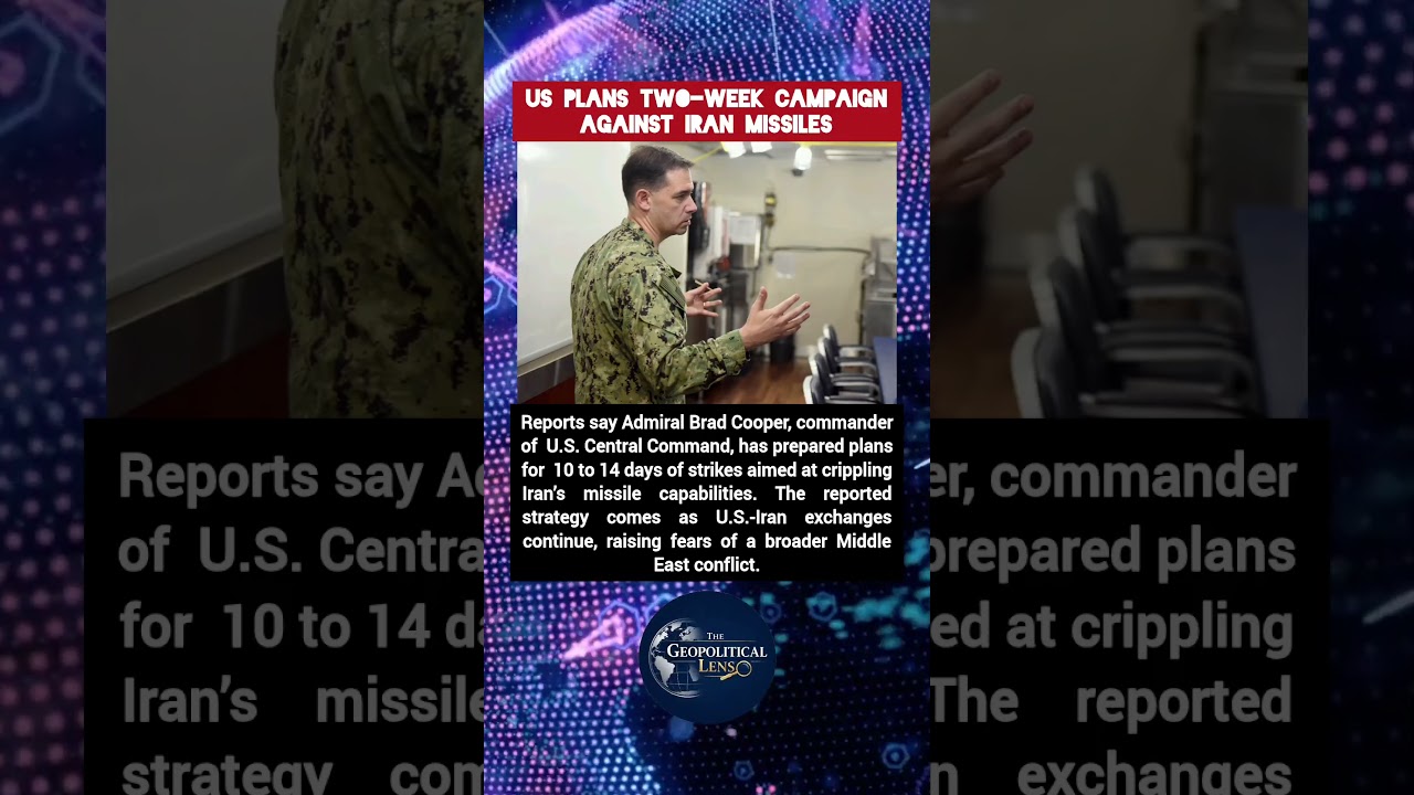 Report: US Draws Up 14-Day Strike Plan Against Iran