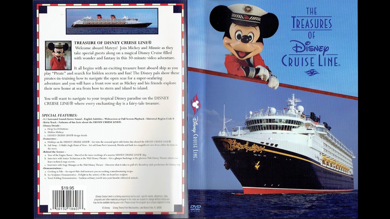 Walt Disney World-Where Dreams Come True DVD-Disney Cruise Line (2006) [Bonus Feats]-InteractiveWDW