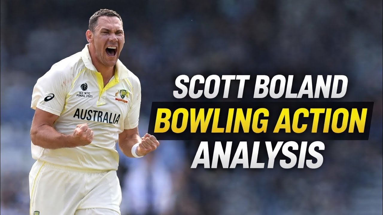 Scott Boland Bowling Action Analysis  (Complete Breakdown)
