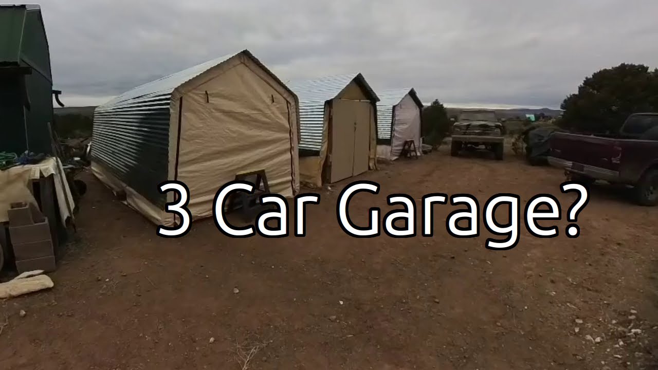 New HF Garage With Metal Roof (then there were 3)