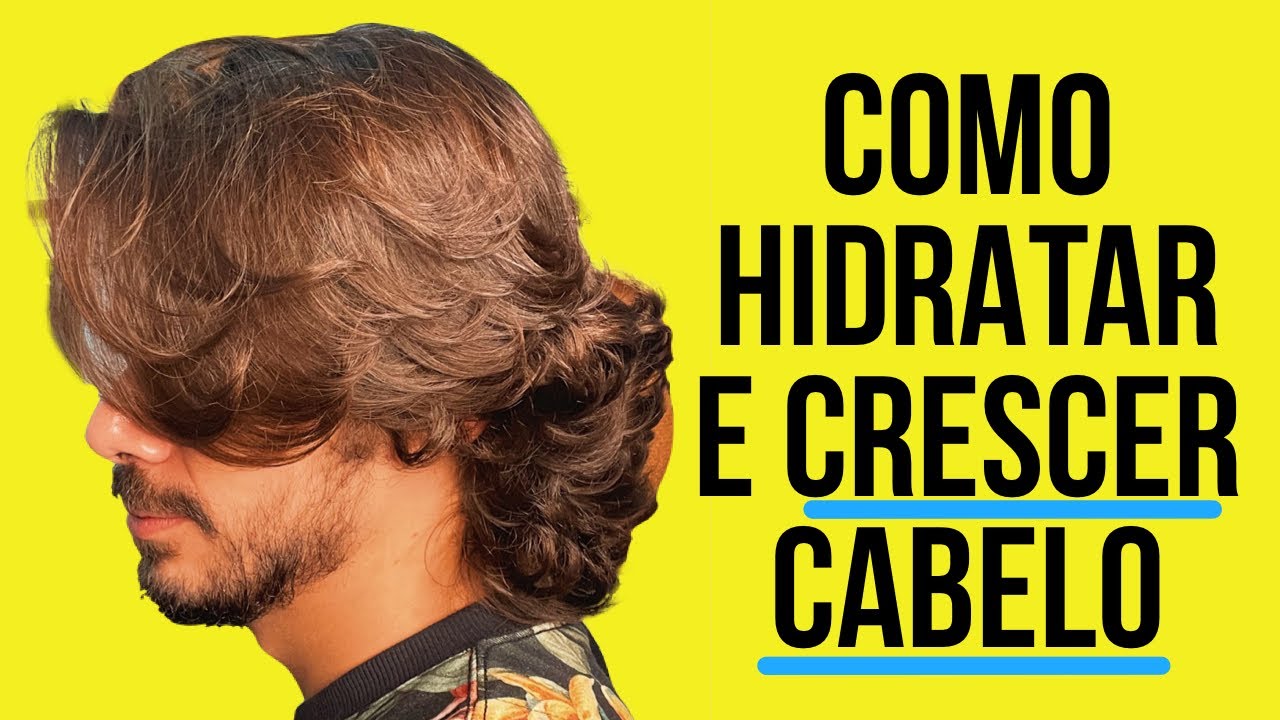 HIDRATAÇÃO QUE AJUDA CABELO CRESCER FORTE | ALEX CURSINO