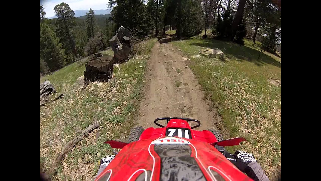 HONDA TRX 250R Trail Ride