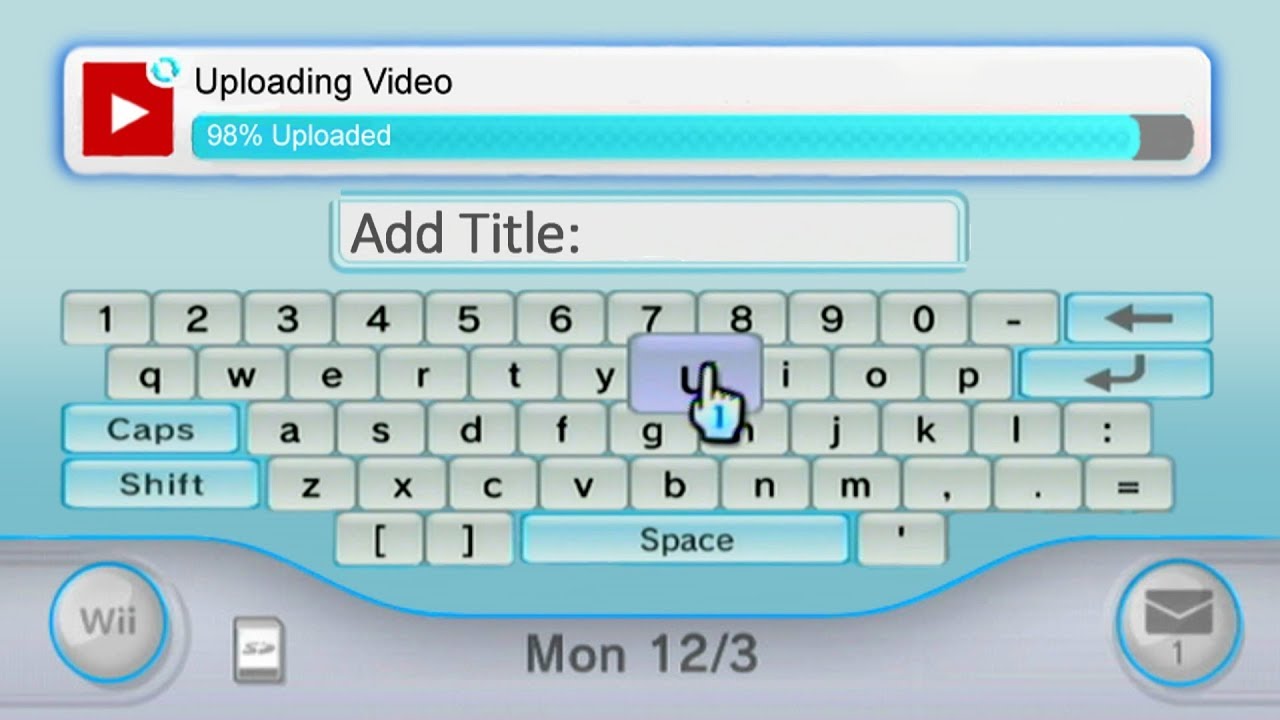 YouTube in Nintendo Wii
