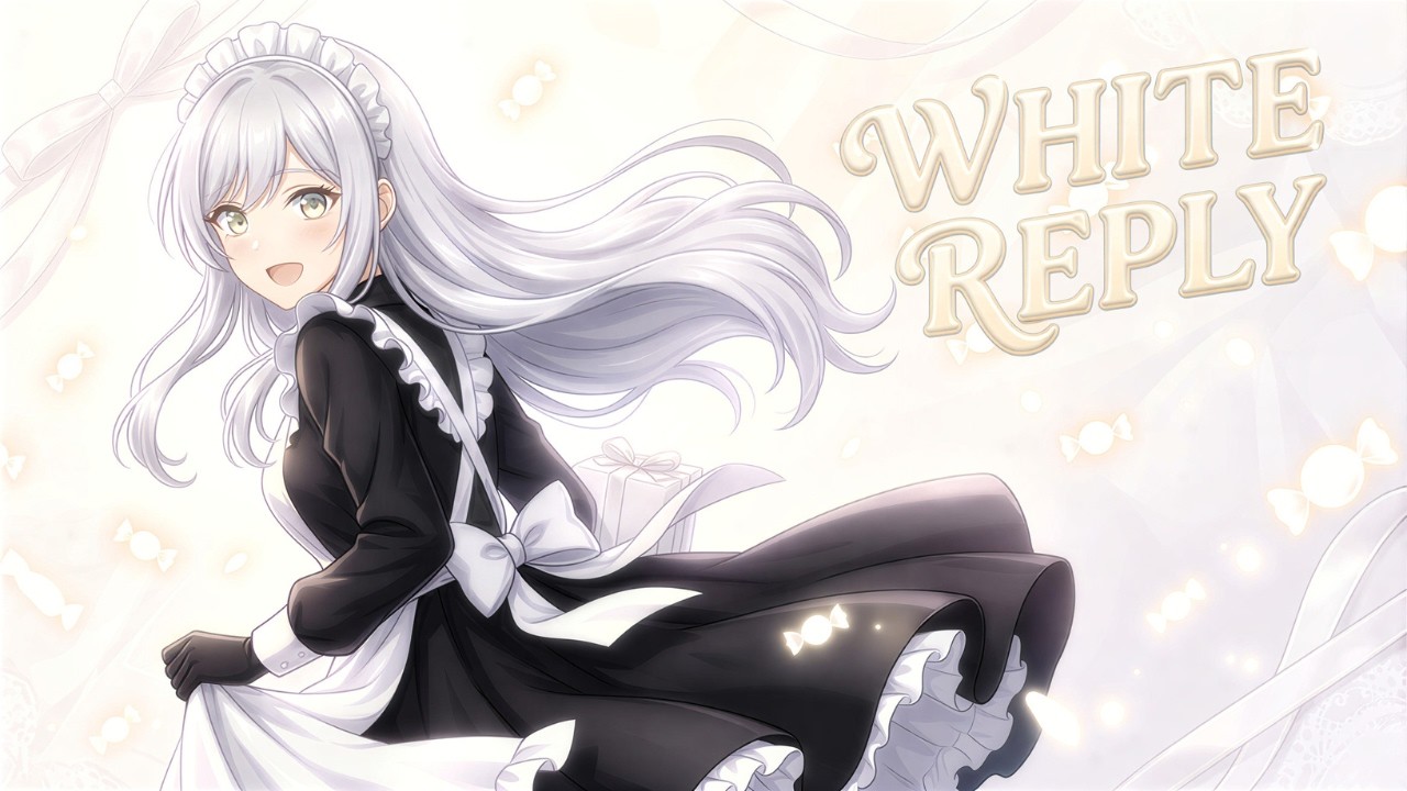 WHITE REPLY｜素直になれないハートの更新待ち【175BPM / High-Tension Idol Pop】