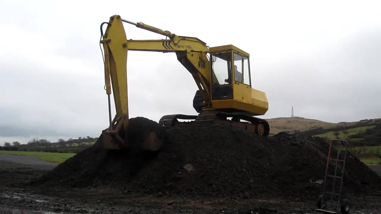 JCB 805bt excavator 2011