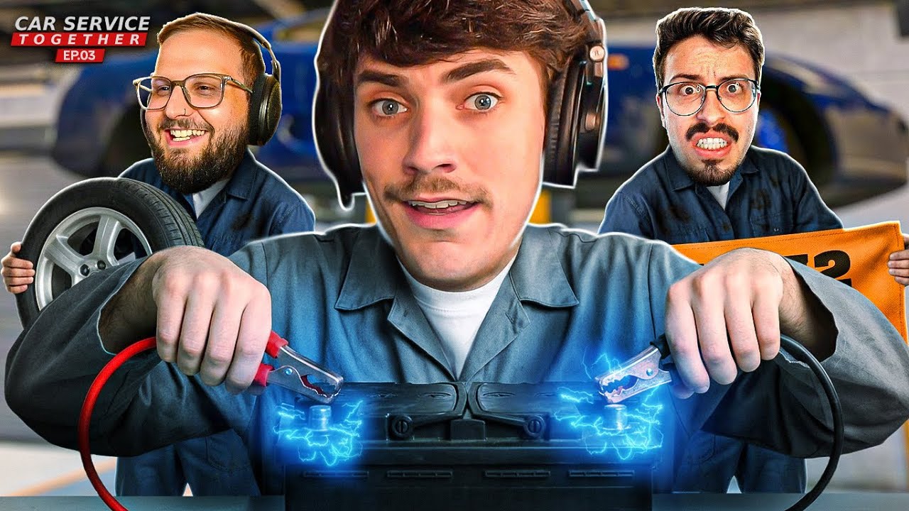 A MELHOR MECÂNICA DO MUNDO! | Car Service Together #3