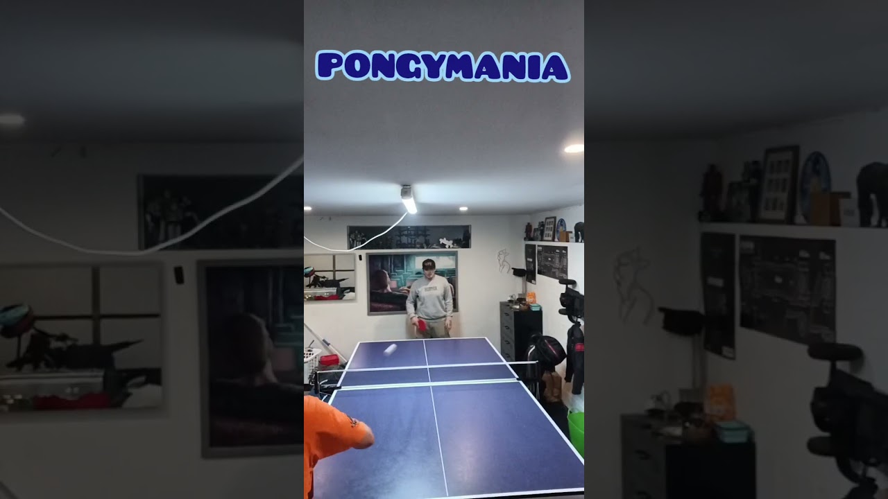 NZ Table Tennis Champ at PONGYMANIA - Classic Backhand Response 