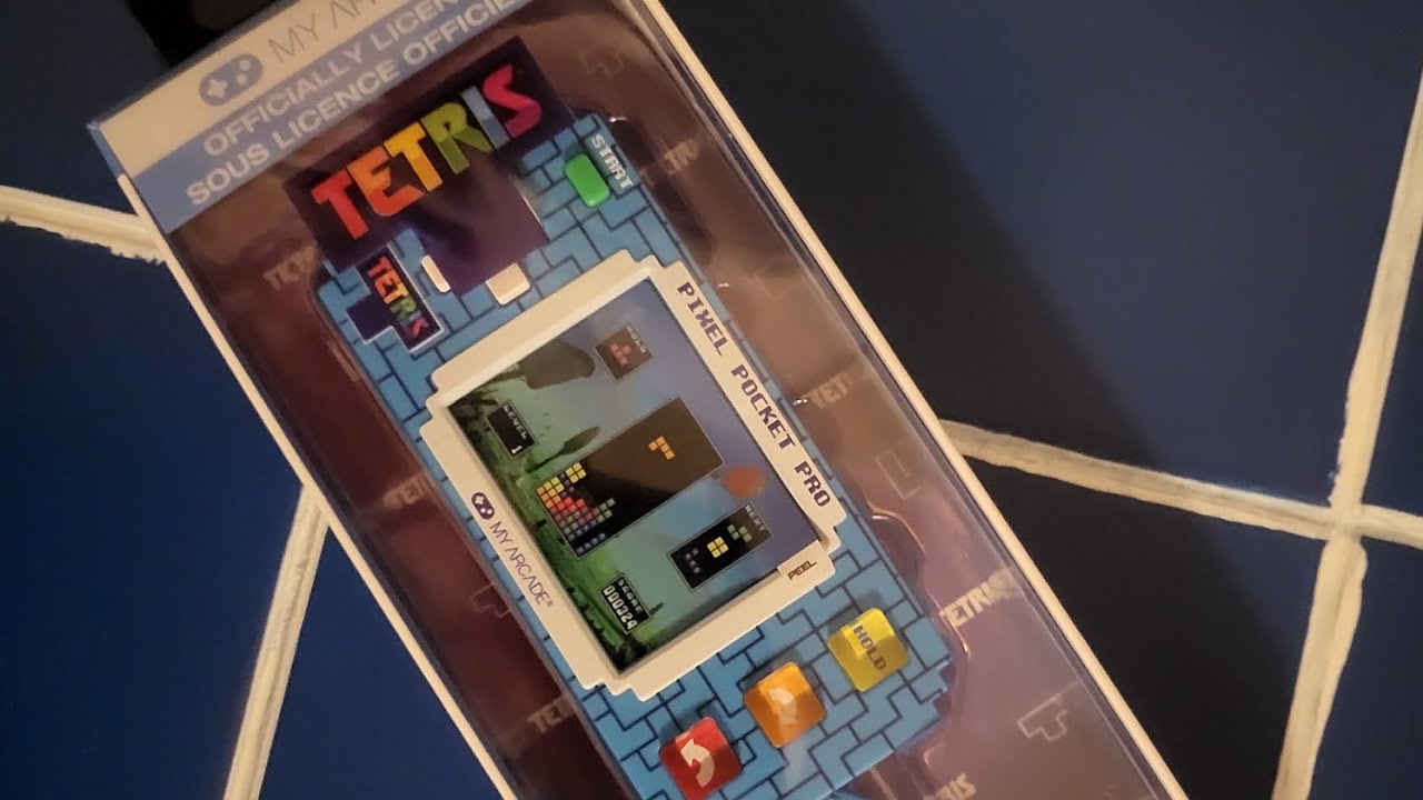 #Myarcade pixel pocket PRO Tetris 