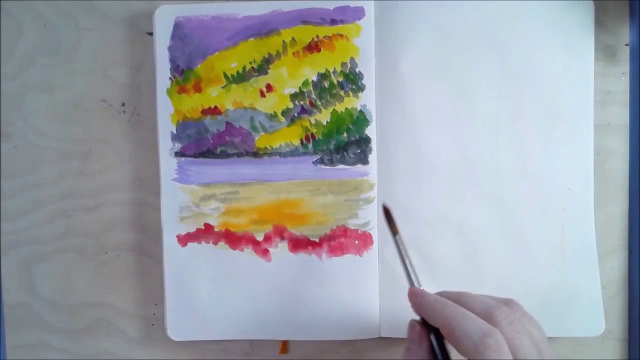 Nature | Tempera + Gouache