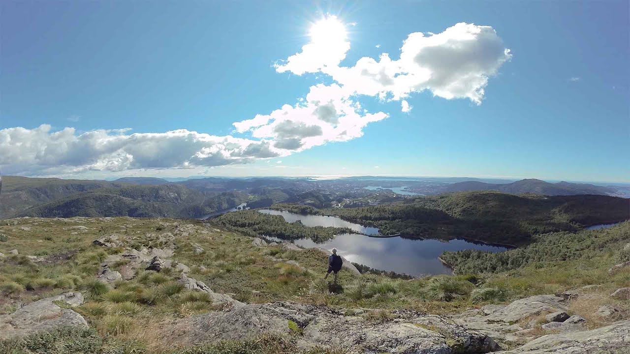 Fra Baunehytten til Hauggjelsvarden – VR from mountains around Bergen, Norway