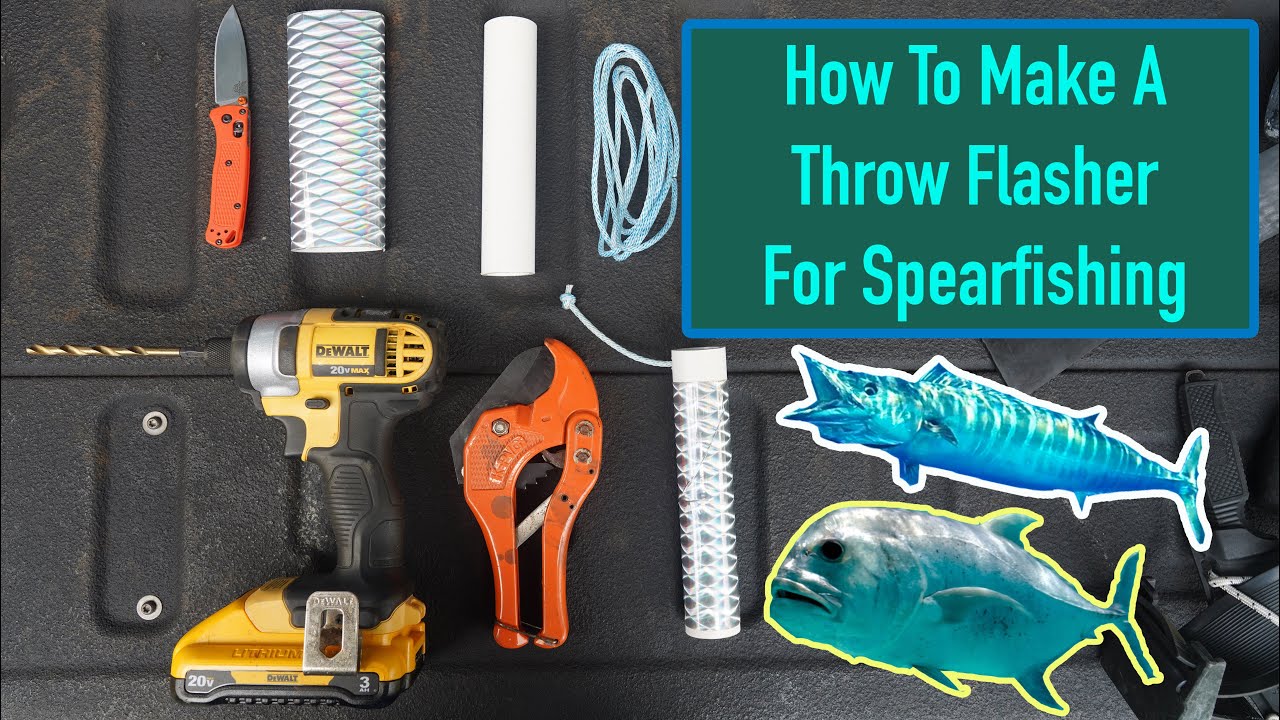 How Mark Healey Makes A Dive Flasher To Shoot Wahoo, Dogtooth Tuna, & Big Ulua!