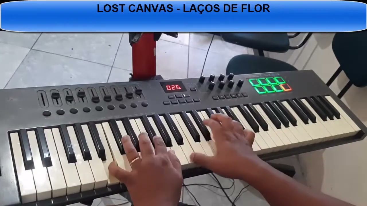 LAÇOS DE FLOR   The Lost Canvas Piano COVER