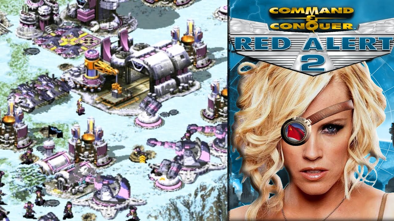Red Alert 2 - Heck Freezes Over - 7 vs 1 Gameplay