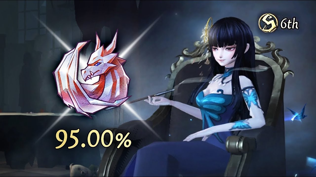 Identity V | REACHING DRAGON WITH NEARLY 95% WIN RATE IS INSANE... | PC Geisha Rank
