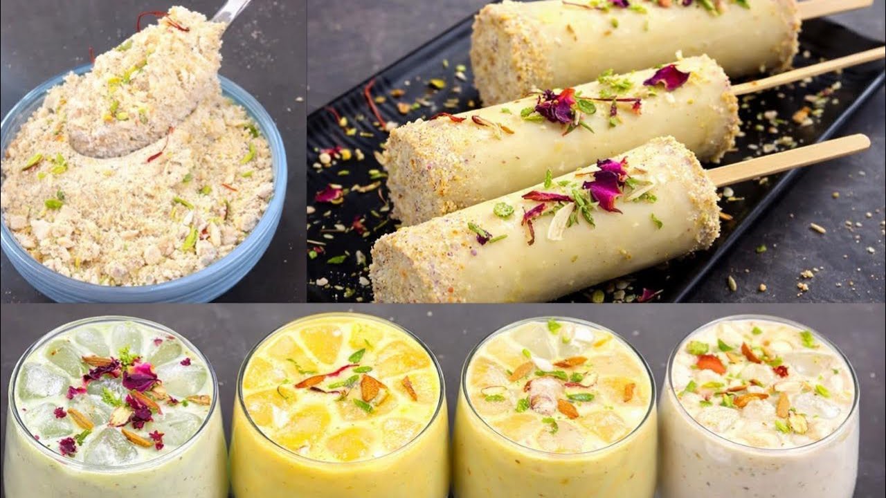 होली के लिए ये सारी Recipes पहले ही बना ली तो सबकुछ बहुत आसान हो जाता है 🥳😇!!Thandai Premix & Kulfi 